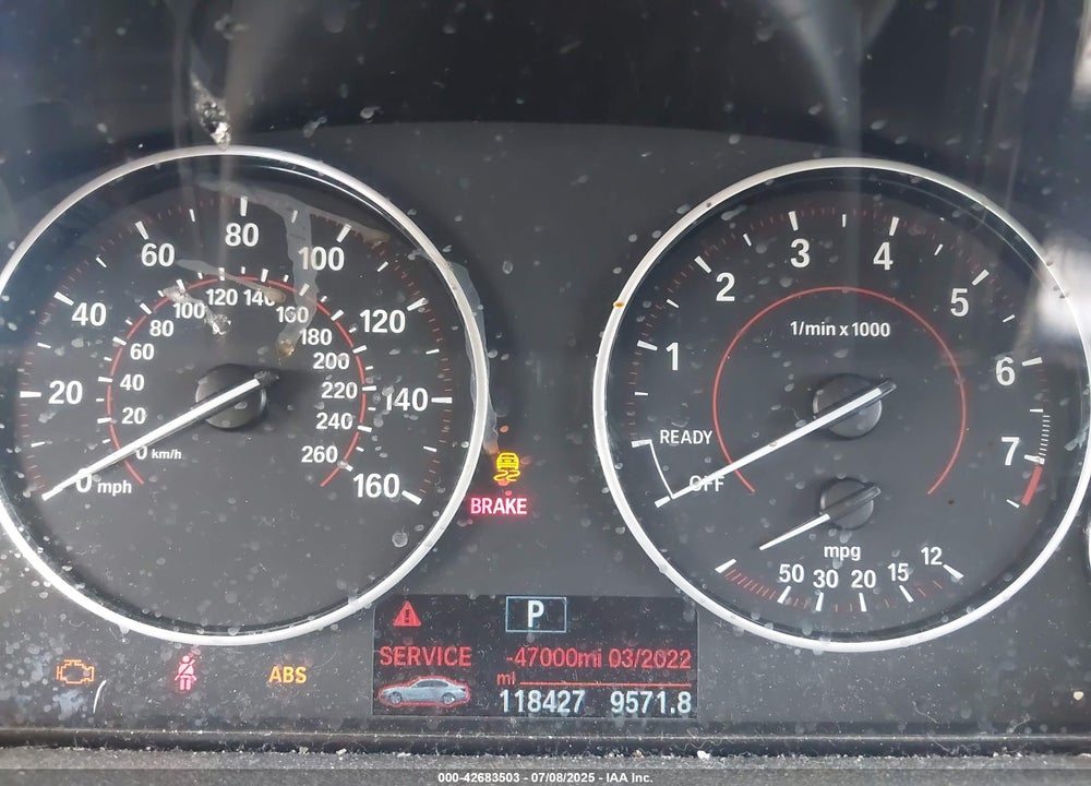 2016 BMW 3 SERIES VIN: WBA8E9G53GNT86708