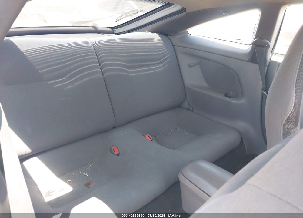 2001 TOYOTA CELICA GT VIN: JTDDR32T810090838