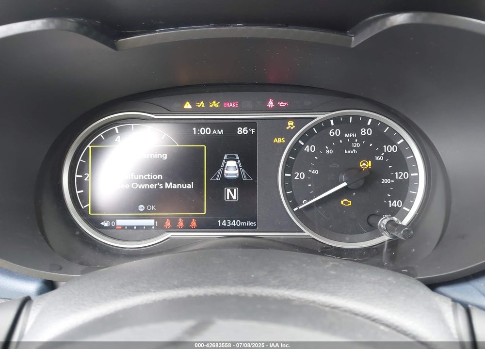 2025 NISSAN VERSA VIN: 3N1CN8EV4SL832175