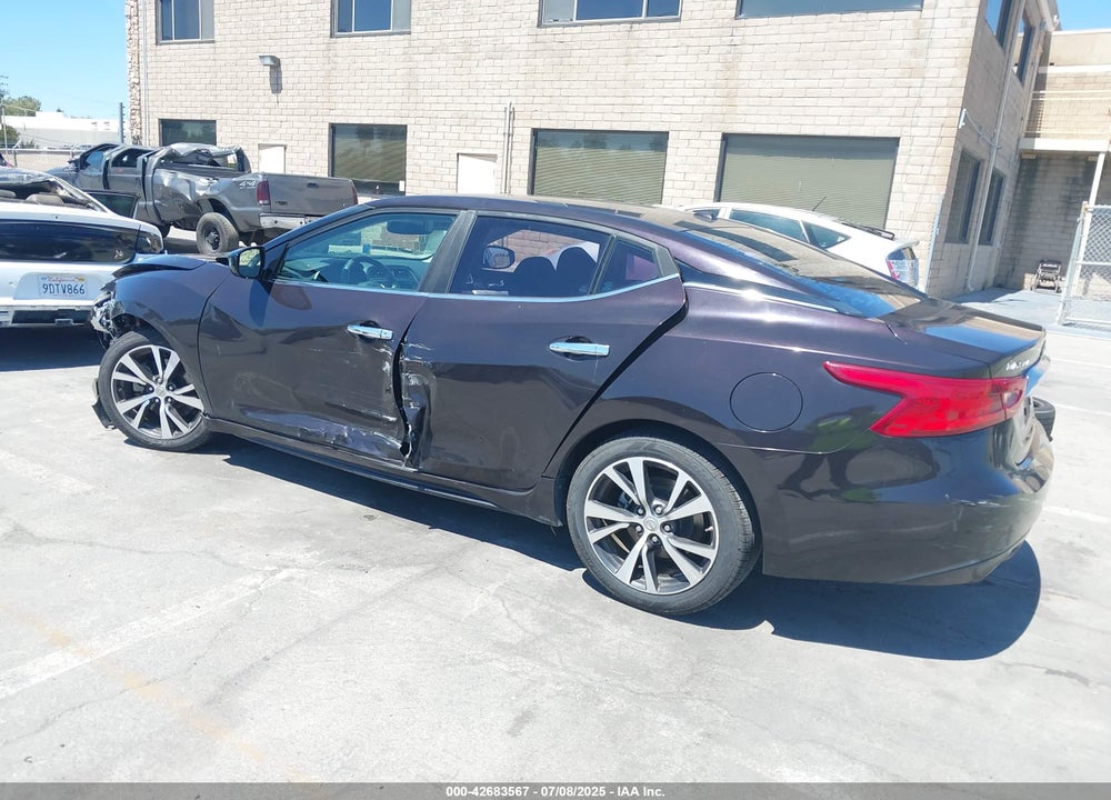 2016 NISSAN MAXIMA VIN: 1N4AA6AP1GC400860