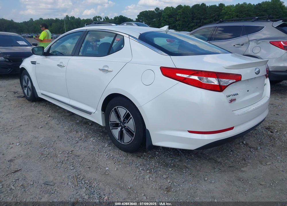 2013 KIA OPTIMA HYBRID VIN: KNAGM4AD9D5041289