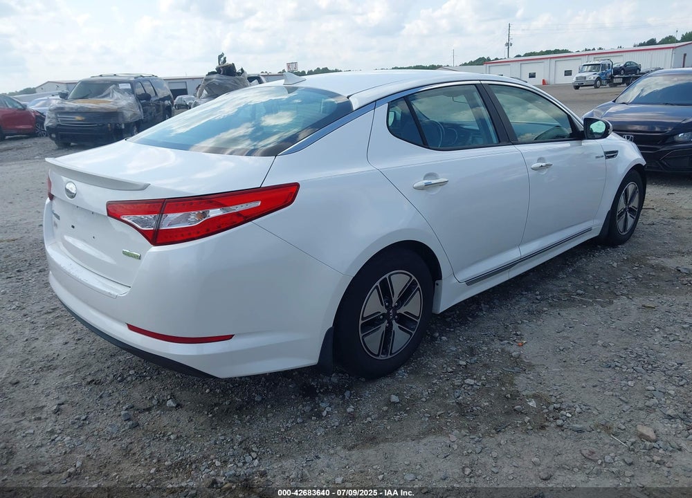 2013 KIA OPTIMA HYBRID VIN: KNAGM4AD9D5041289