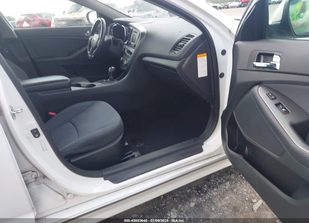 2013 KIA OPTIMA HYBRID VIN: KNAGM4AD9D5041289