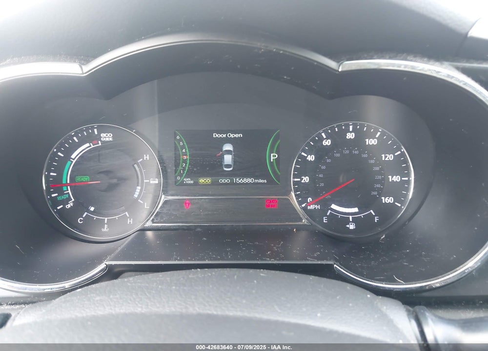 2013 KIA OPTIMA HYBRID VIN: KNAGM4AD9D5041289