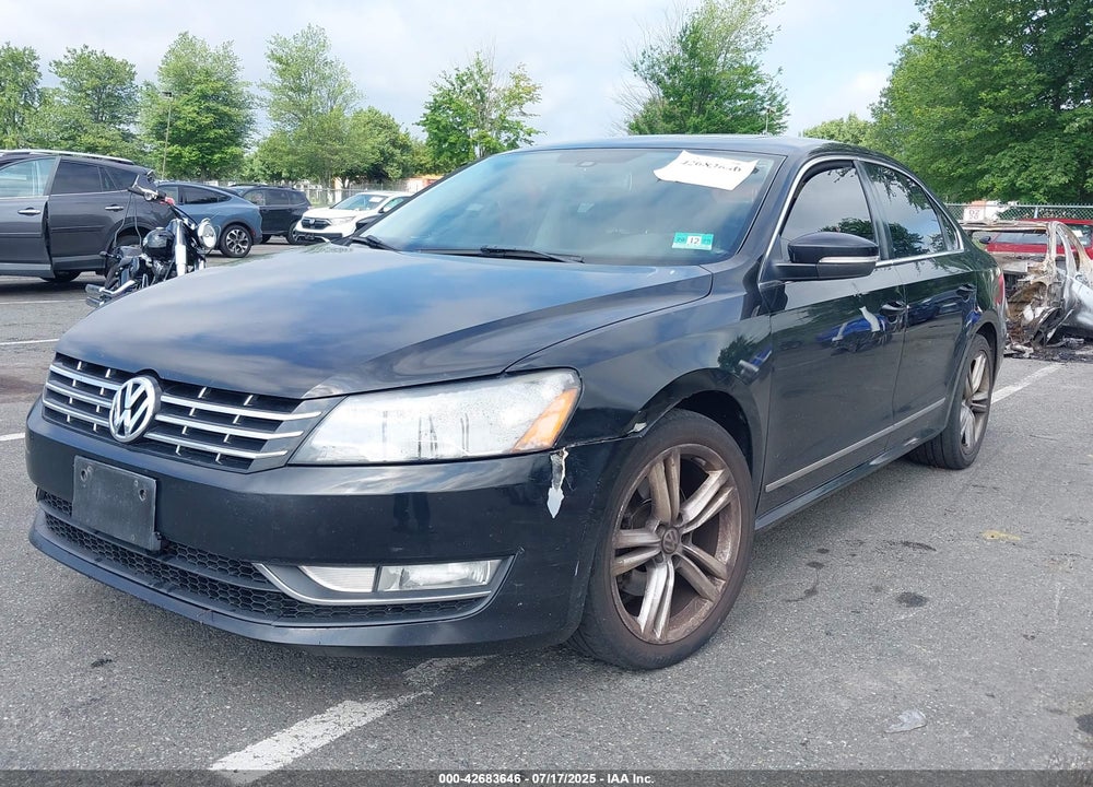 2014 VOLKSWAGEN PASSAT VIN: 1VWCT7A33EC010126