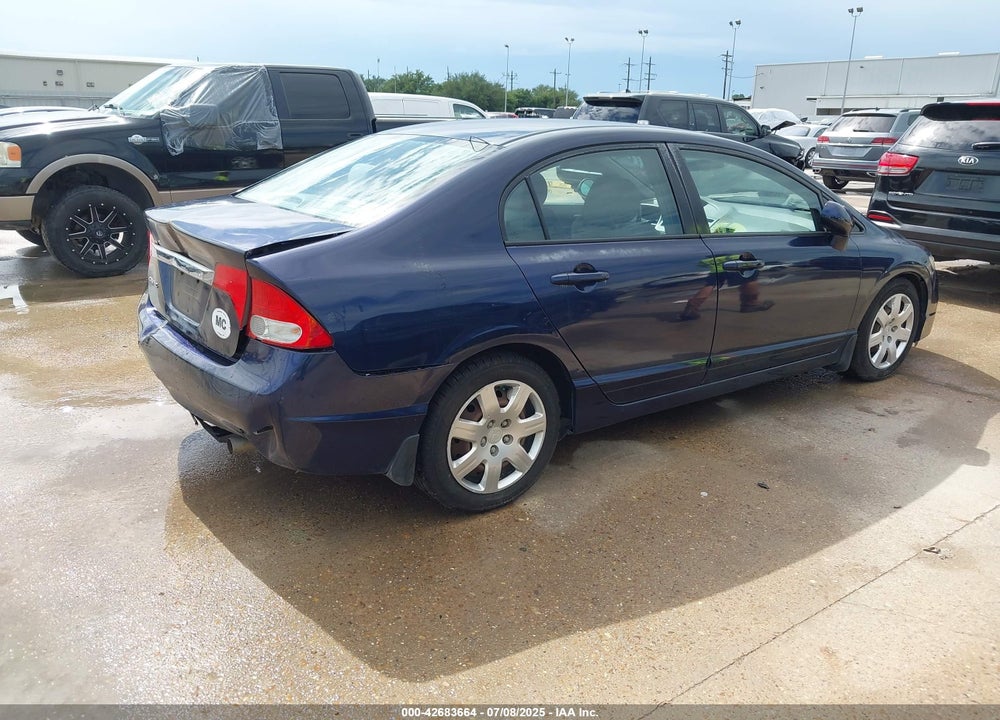 2010 HONDA CIVIC VIN: 2HGFA1F54AH570341