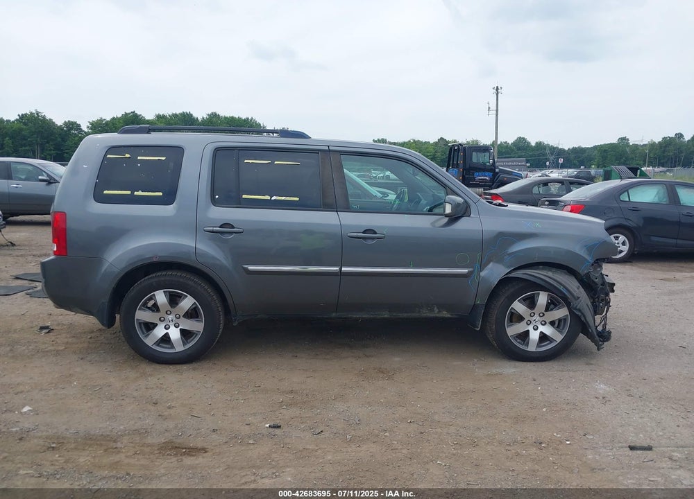 2013 HONDA PILOT TOURING VIN: 5FNYF3H9XDB024500