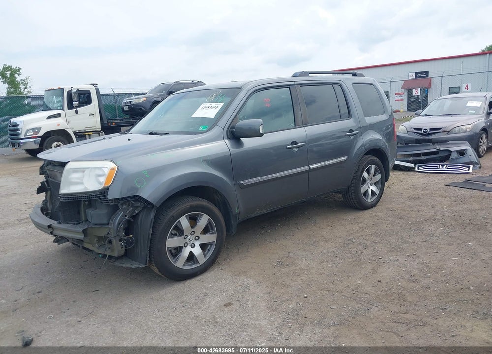 2013 HONDA PILOT TOURING VIN: 5FNYF3H9XDB024500