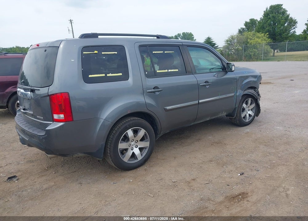 2013 HONDA PILOT TOURING VIN: 5FNYF3H9XDB024500