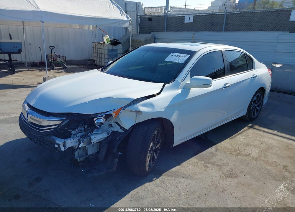 2016 HONDA ACCORD VIN: 1HGCR2F87GA005245