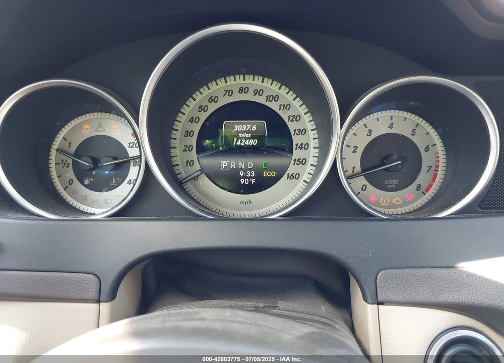 2014 MERCEDES-BENZ C CLASS VIN: WDDGF8AB3EA922409