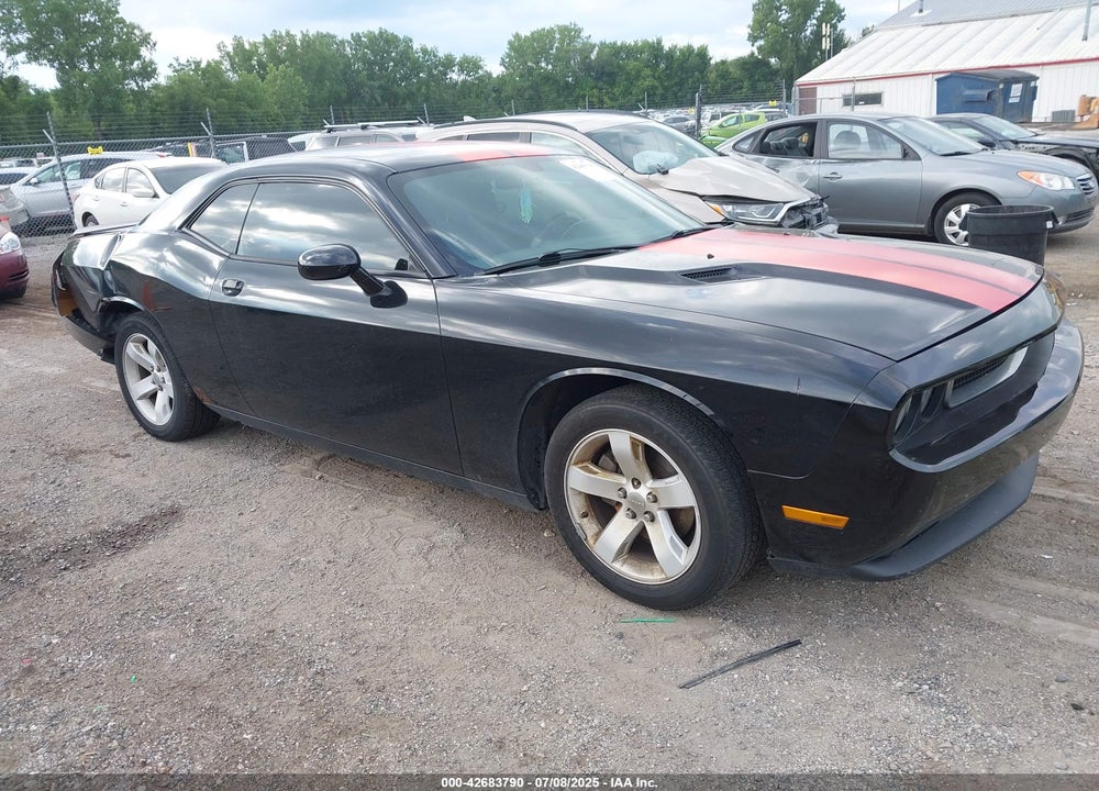 2012 DODGE CHALLENGER SXT VIN: 2C3CDYAG4CH134347