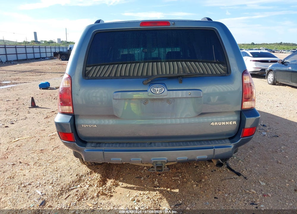 2005 TOYOTA 4RUNNER SR5 V6 VIN: JTEZU14R150061547