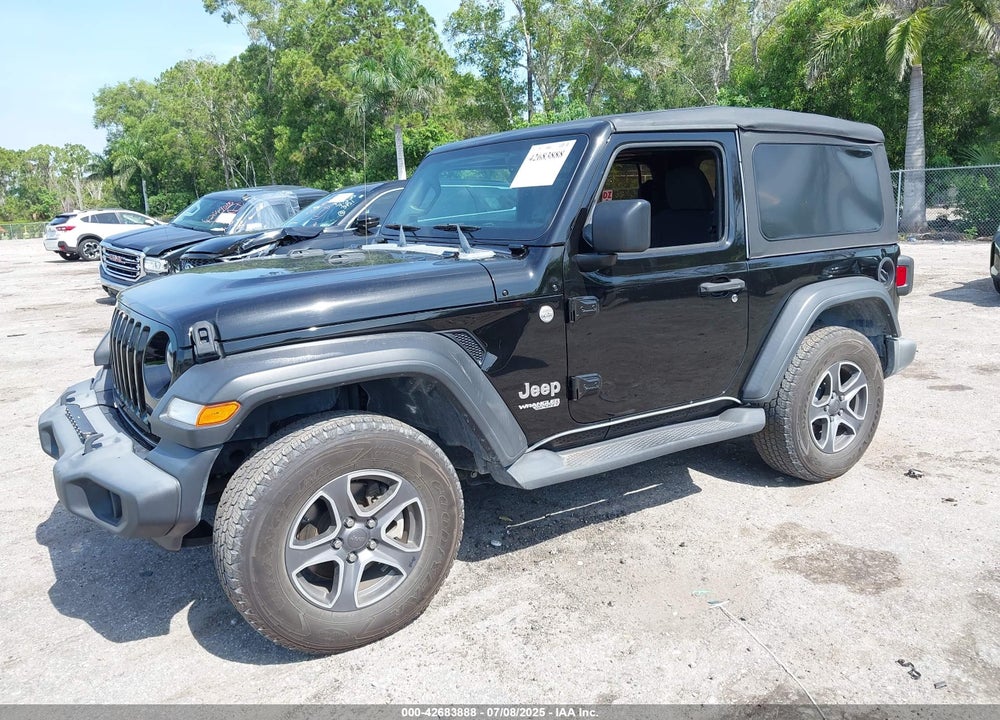2019 JEEP WRANGLER / VIN: 1C4GJXAG2KW664395