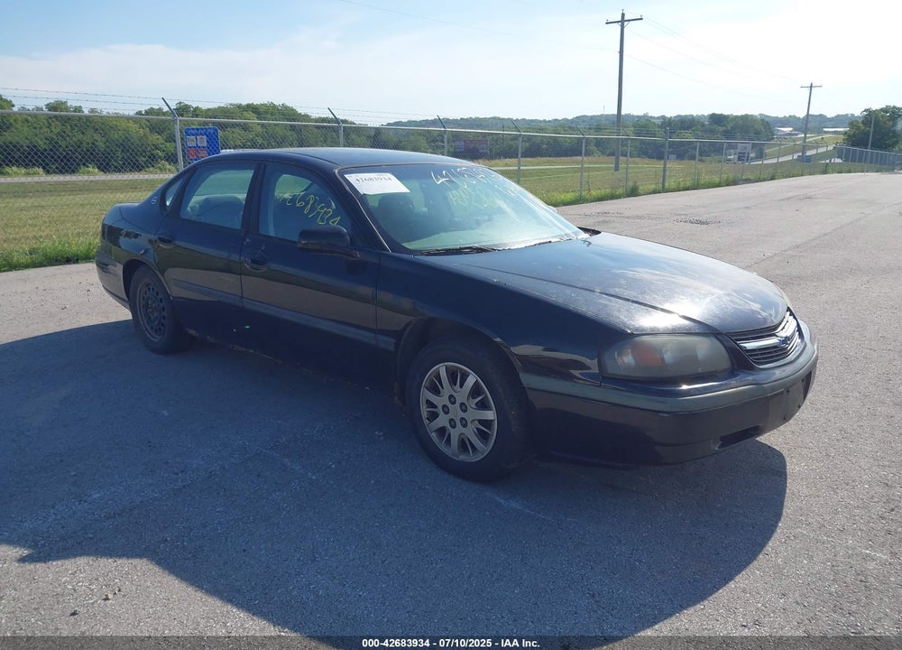 2003 CHEVROLET IMPALA POLICE VIN: 2G1WF55K739347022
