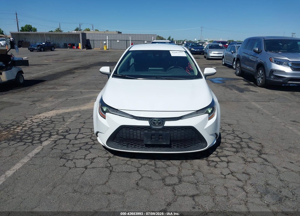2020 TOYOTA COROLLA VIN: 5YFEPRAE1LP108069