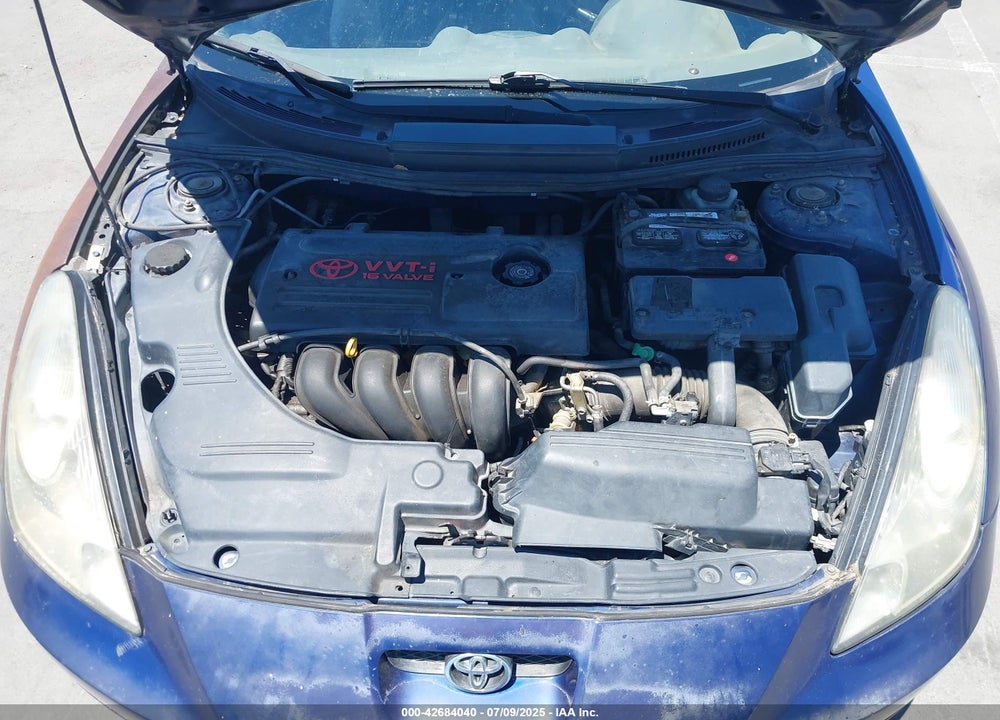 2001 TOYOTA CELICA GT VIN: JTDDR32T010075086