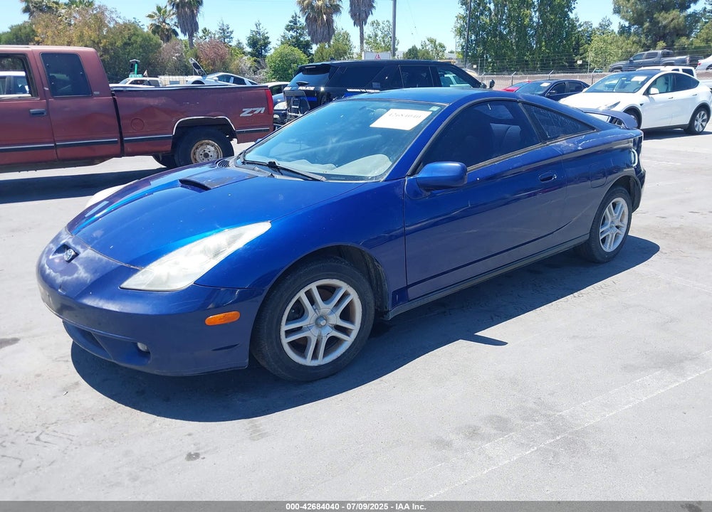 2001 TOYOTA CELICA GT VIN: JTDDR32T010075086