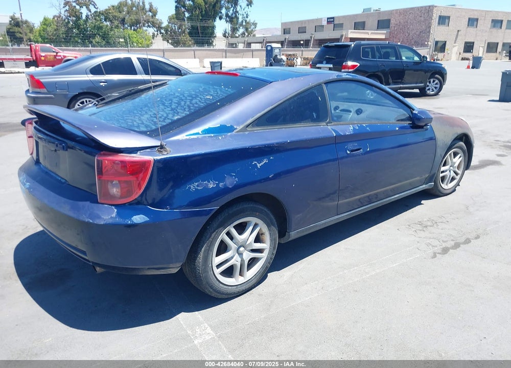 2001 TOYOTA CELICA GT VIN: JTDDR32T010075086