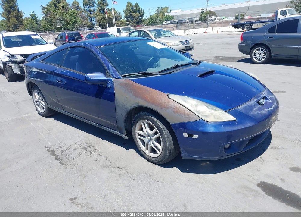 2001 TOYOTA CELICA GT VIN: JTDDR32T010075086