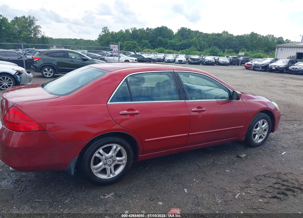 2007 HONDA ACCORD 2.4 SE VIN: 1HGCM56327A023611