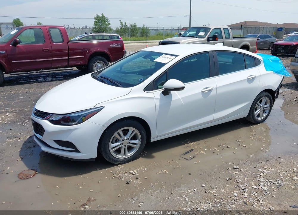 2017 CHEVROLET CRUZE LT AUTO VIN: 1G1BE5SM2H7225846