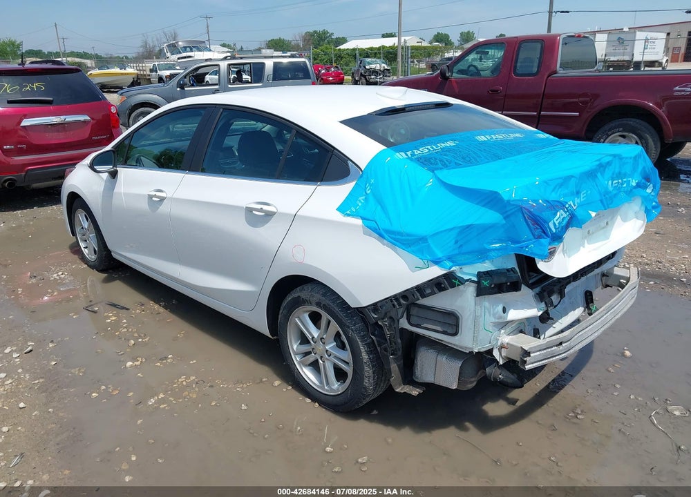 2017 CHEVROLET CRUZE LT AUTO VIN: 1G1BE5SM2H7225846