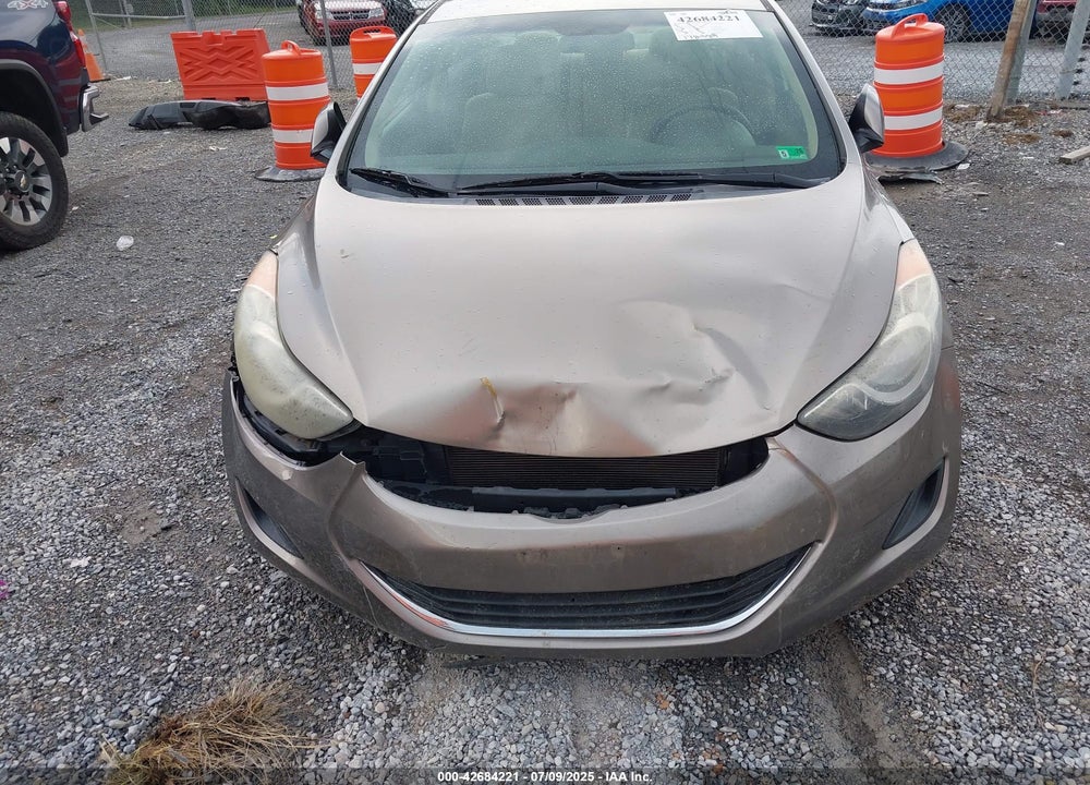 2013 HYUNDAI ELANTRA GLS VIN: 5NPDH4AE6DH182386