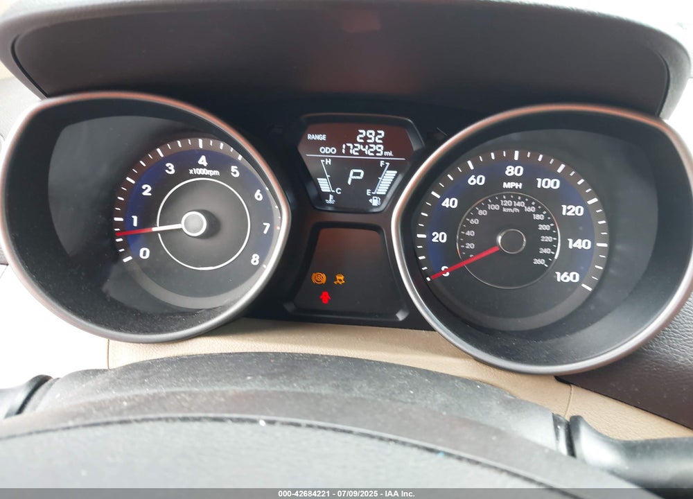 2013 HYUNDAI ELANTRA GLS VIN: 5NPDH4AE6DH182386