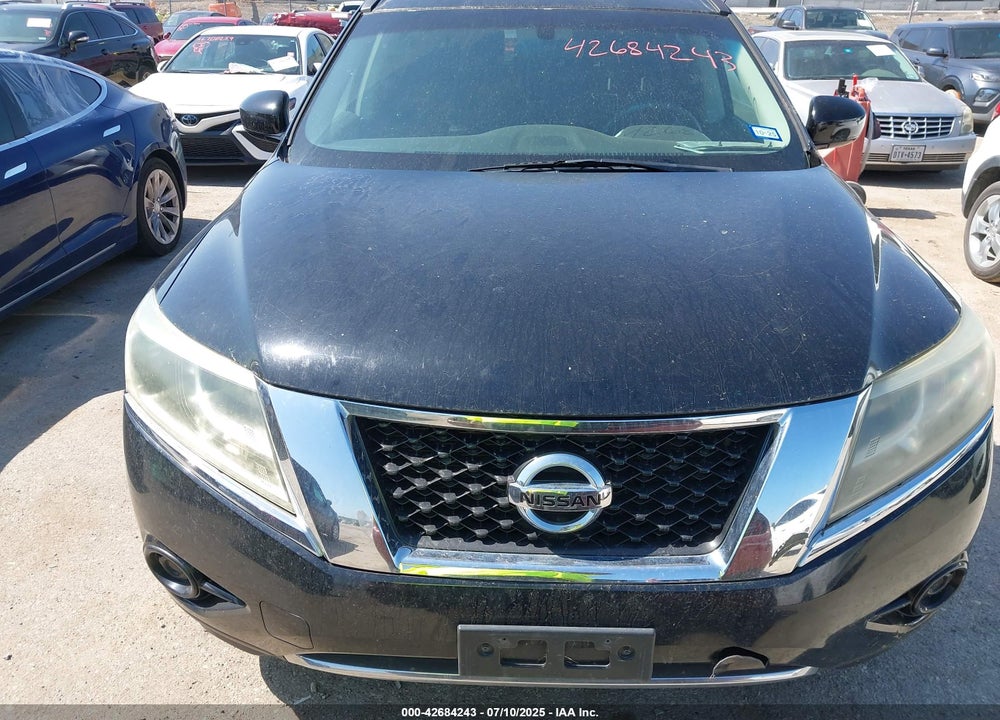 2013 NISSAN PATHFINDER VIN: 5N1AR2MN5DC652818