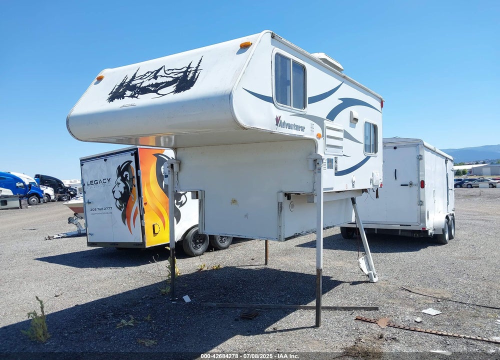2011 ADVENTURER TRUCK BED CAMPER VIN: 15777