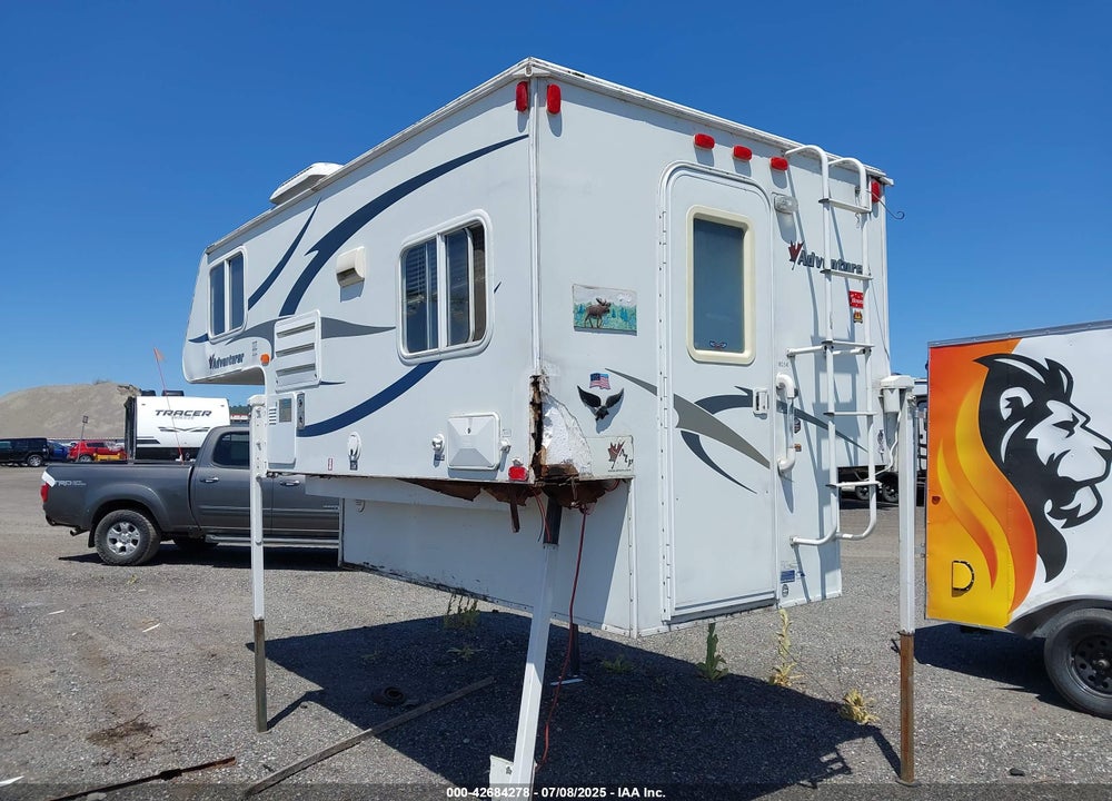 2011 ADVENTURER TRUCK BED CAMPER VIN: 15777