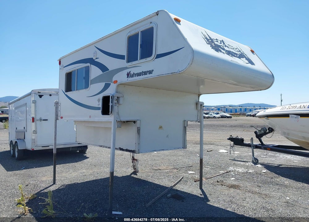 2011 ADVENTURER TRUCK BED CAMPER VIN: 15777
