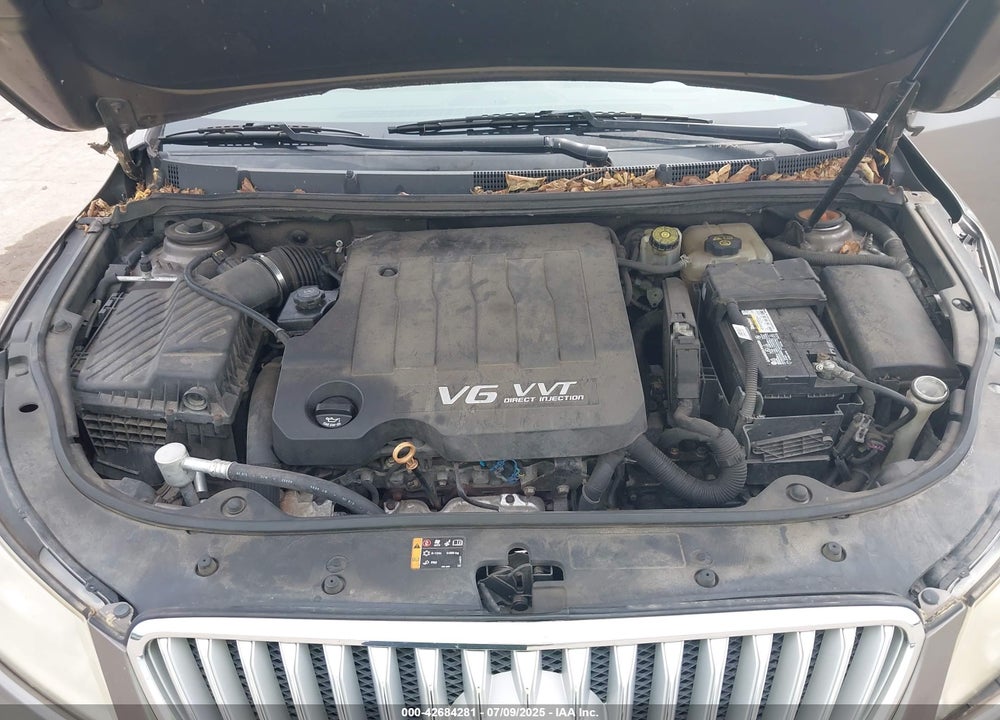 2011 BUICK LACROSSE CXL VIN: 1G4GC5ED2BF327896