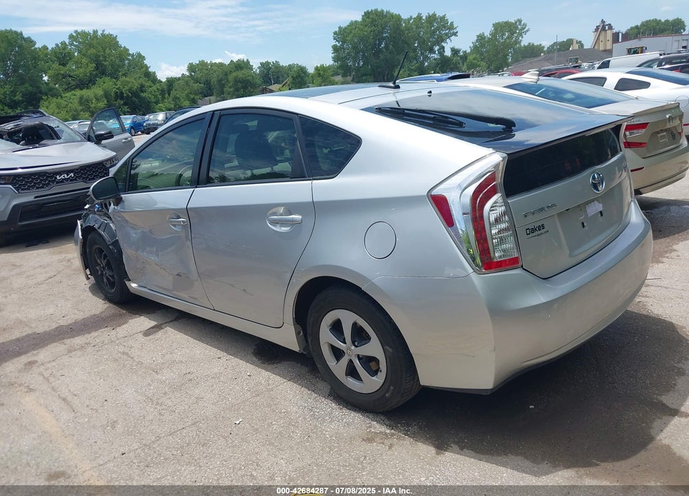 2014 TOYOTA PRIUS VIN: JTDKN3DU8E1786396