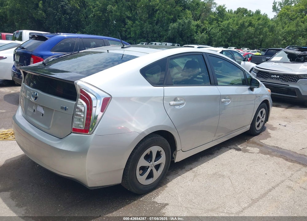 2014 TOYOTA PRIUS VIN: JTDKN3DU8E1786396
