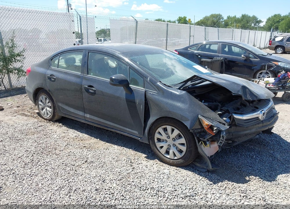 2012 HONDA CIVIC LX VIN: JHMFB2F52CS000365
