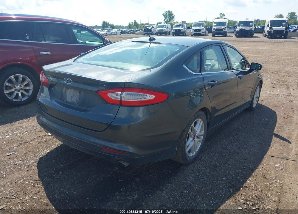 2015 FORD FUSION SE VIN: 3FA6P0H7XFR229162