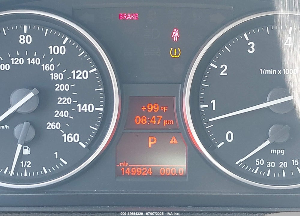 2011 BMW 3 SERIES VIN: WBAPH5G58BNM82550