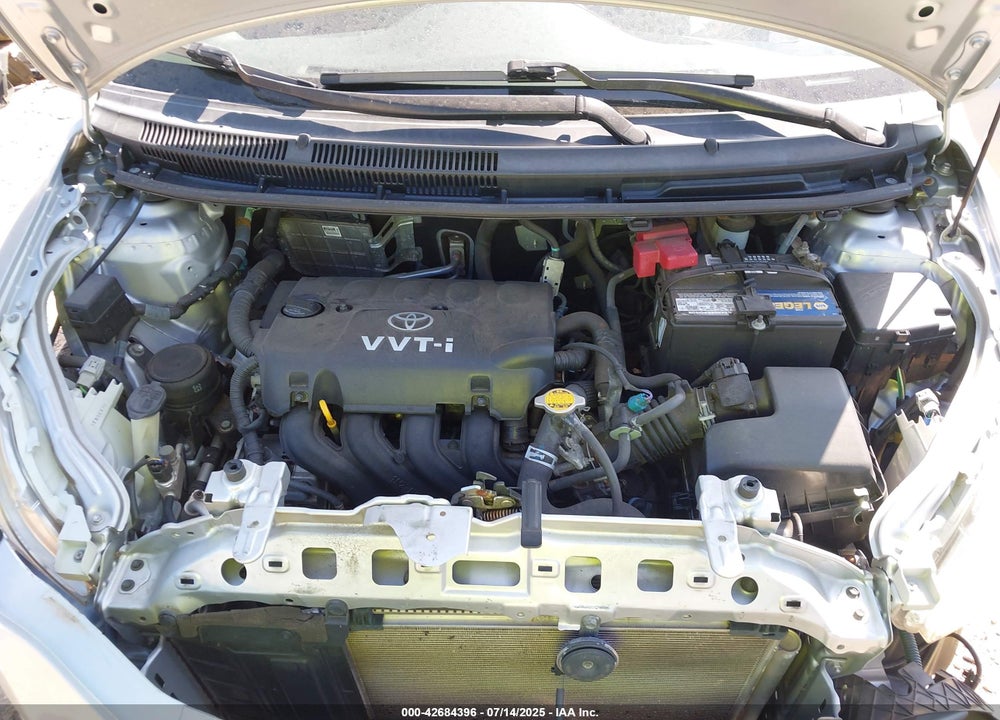 2010 TOYOTA YARIS VIN: JTDBT4K35A4072255
