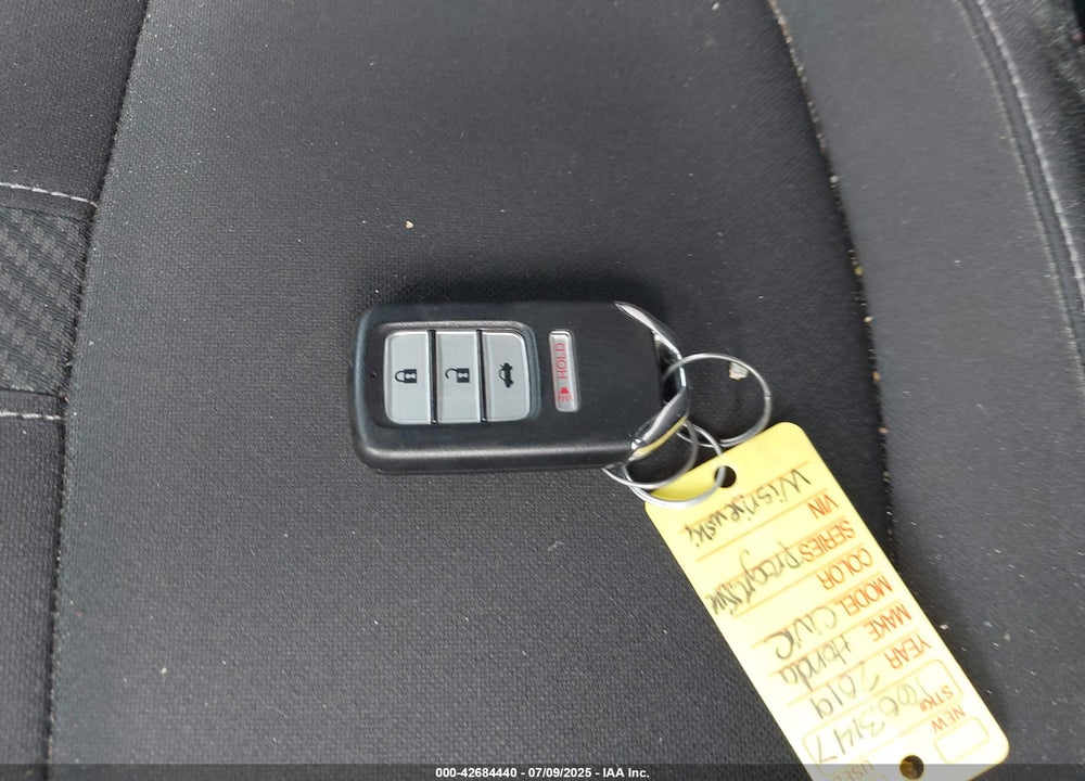 2019 HONDA CIVIC VIN: 19XFC2E84KE014697