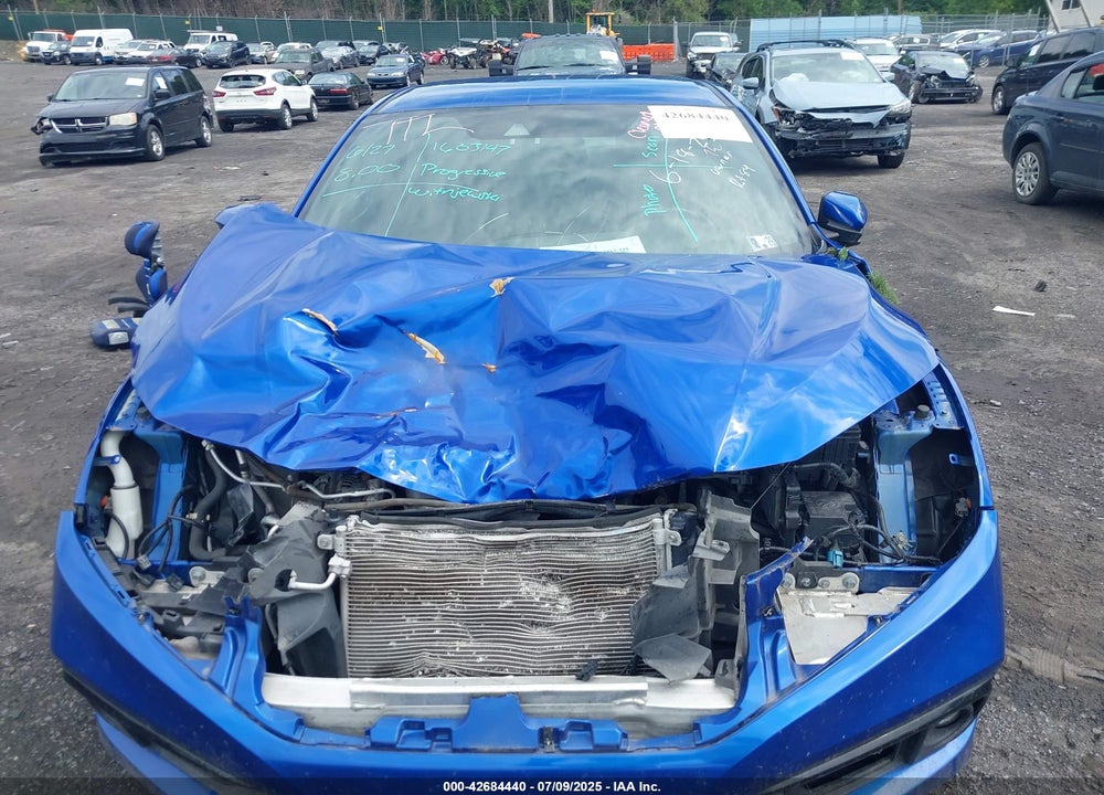 2019 HONDA CIVIC VIN: 19XFC2E84KE014697