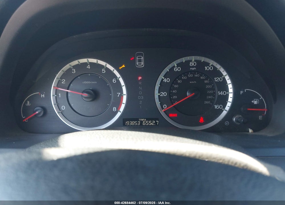 2008 HONDA ACCORD VIN: 1HGCP26868A048899