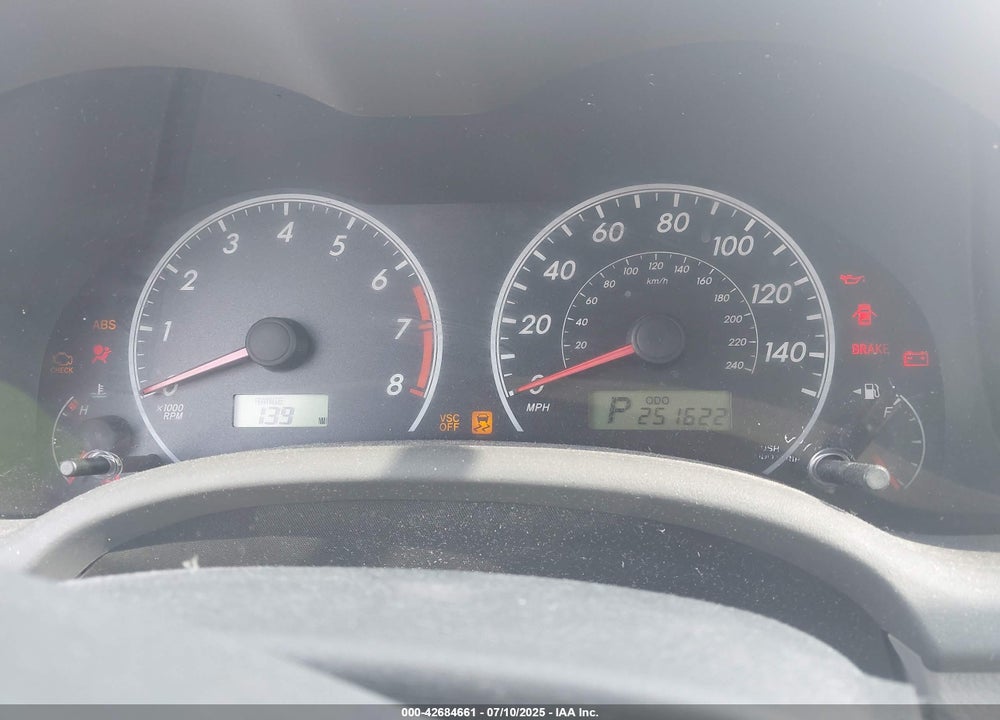 2010 TOYOTA COROLLA LE VIN: 2T1BU4EEXAC410305