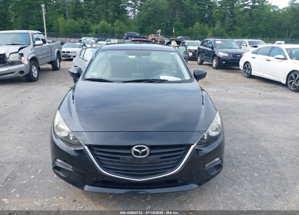 2014 MAZDA 3 VIN: JM1BM1L76E1155763