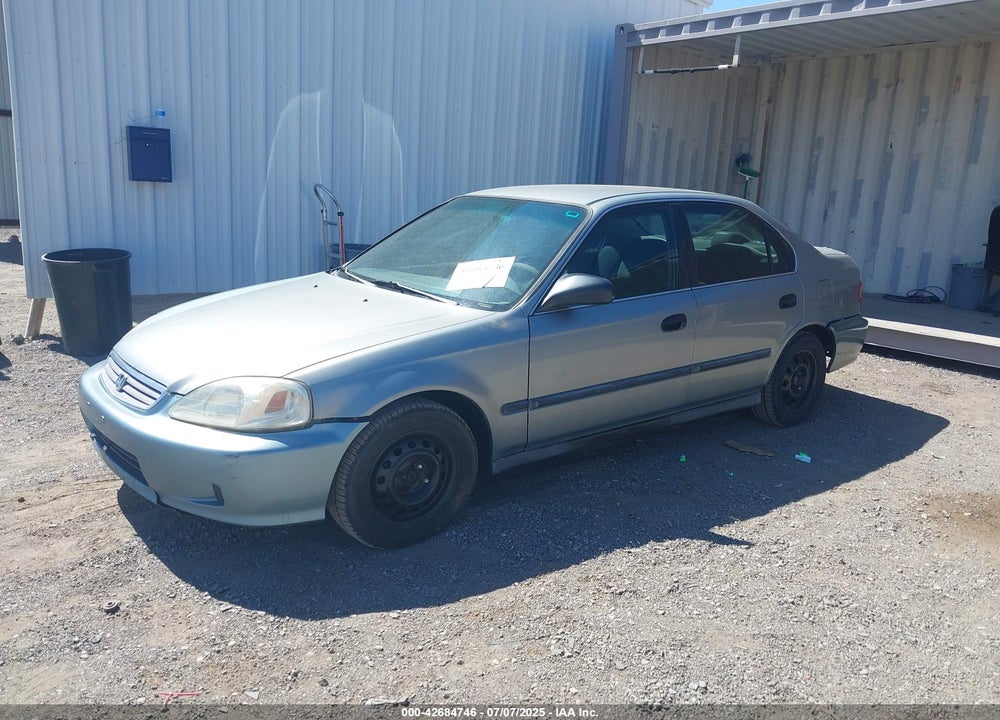 2000 HONDA CIVIC LX VIN: 2HGEJ6578YH508995
