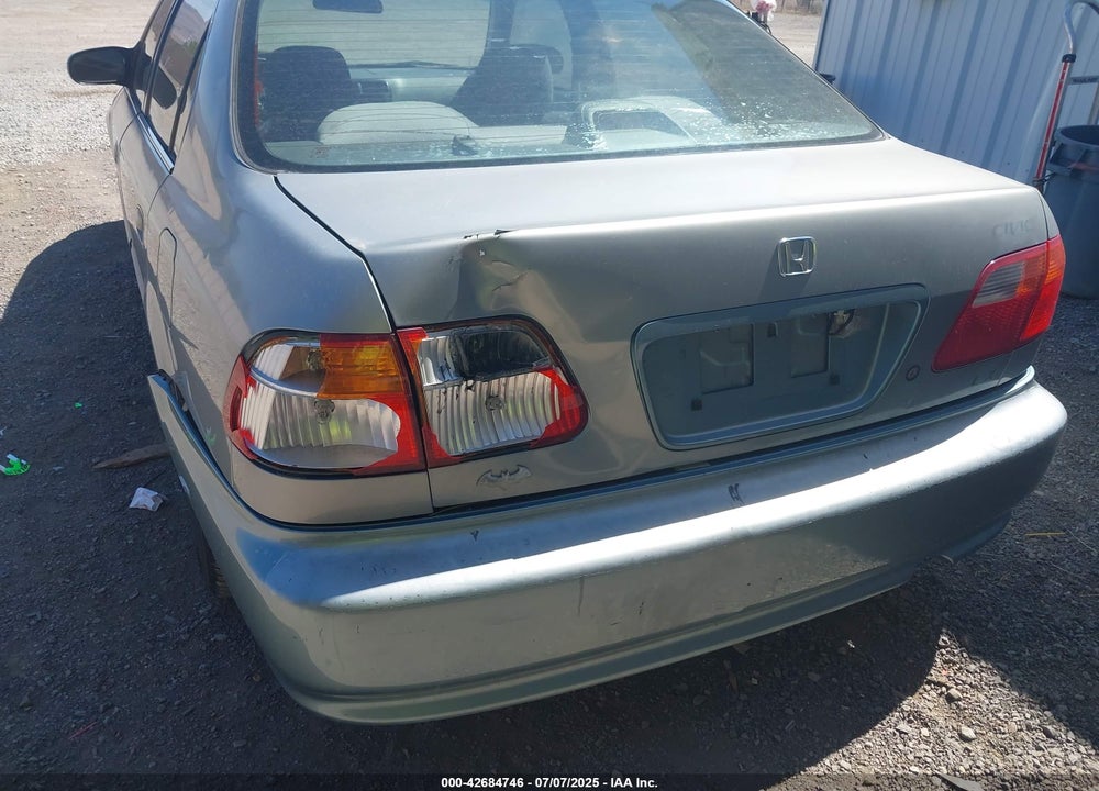 2000 HONDA CIVIC LX VIN: 2HGEJ6578YH508995