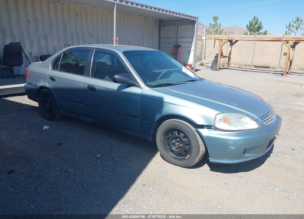 2000 HONDA CIVIC LX VIN: 2HGEJ6578YH508995