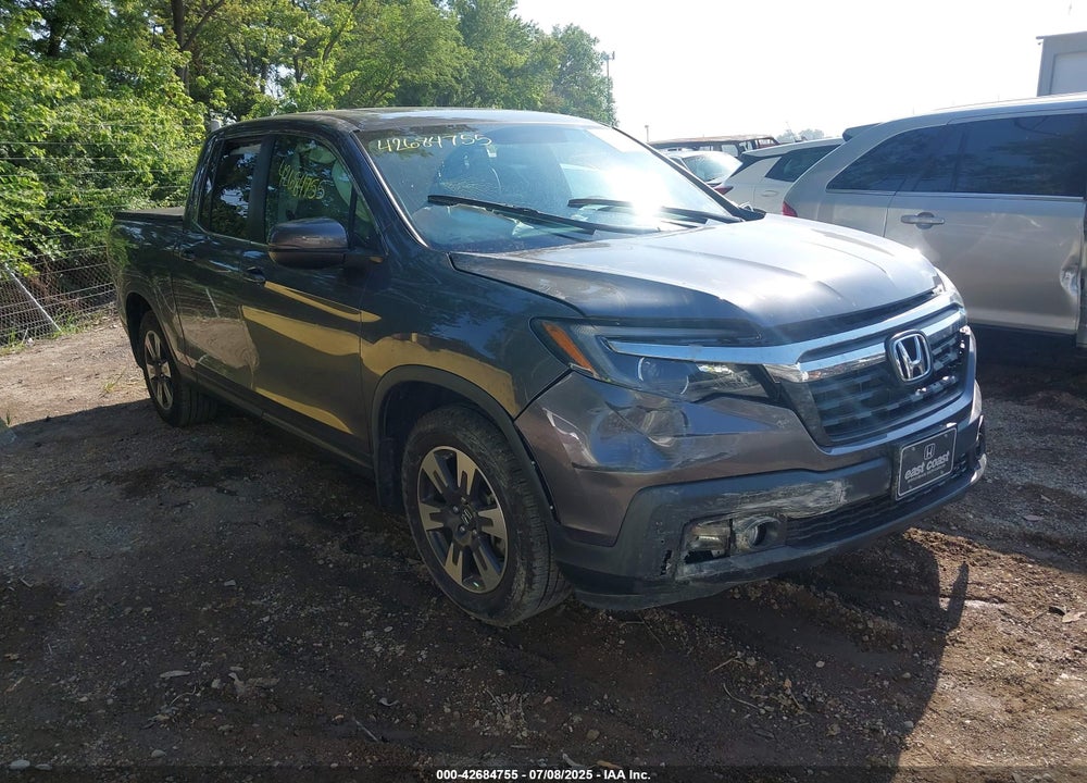 2019 HONDA RIDGELINE RTL VIN: 5FPYK2F58KB008421