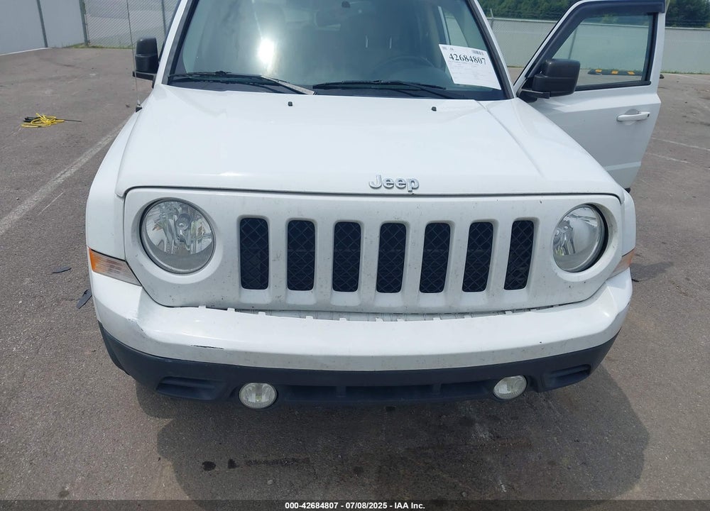 2016 JEEP PATRIOT VIN: 1C4NJPFA0GD795999